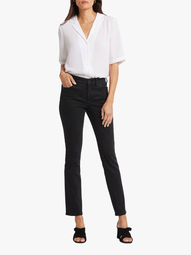 

Облегающие джинсы sheri в тон талии NYDJ, цвет Vintage Black