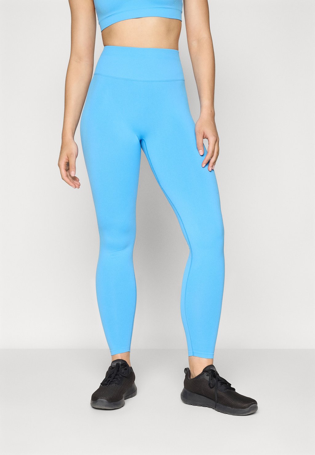 

Леггинсы SLEEK SEAMLESS HIGH WAISTED SCULPT LEGGING Fabletics, синий