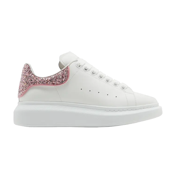 Кроссовки Alexander McQueen Alexander McQueen Wmns Oversized Sneaker 'White Rose Glitter', белый