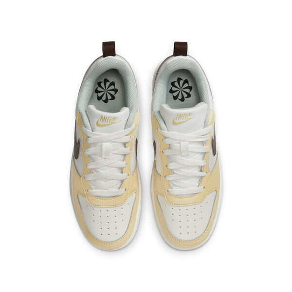 Кроссовки court borough low recraft 'sail aqua brown' Nike, мультиколор — фото 4