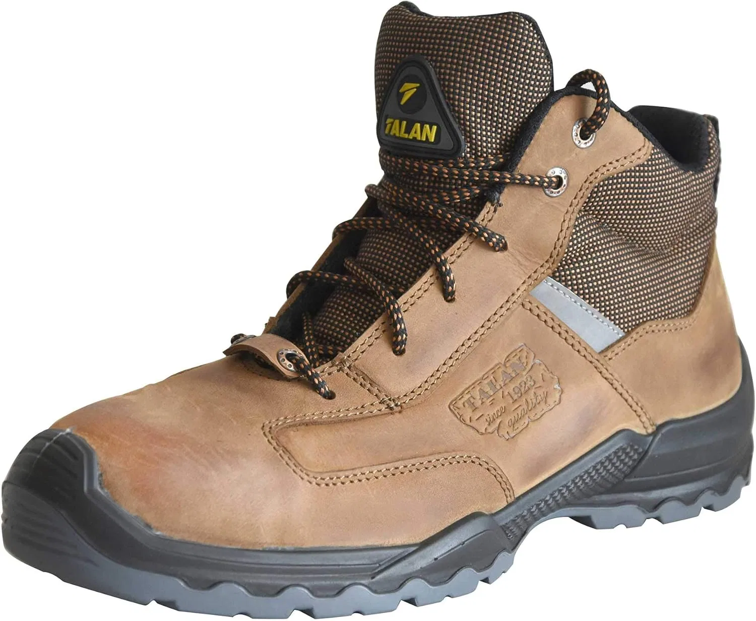 Защитная обувь TALAN Outdoor 318 S3, рабочая обувь, строительная обувь, высокая, коричневая — фото 4