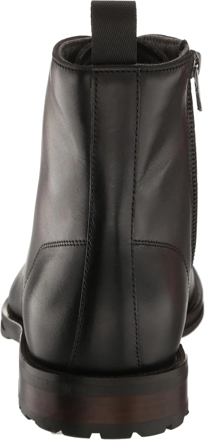 Женские армейские ботинки Steve Madden Daylon, Black Leather — фото 3
