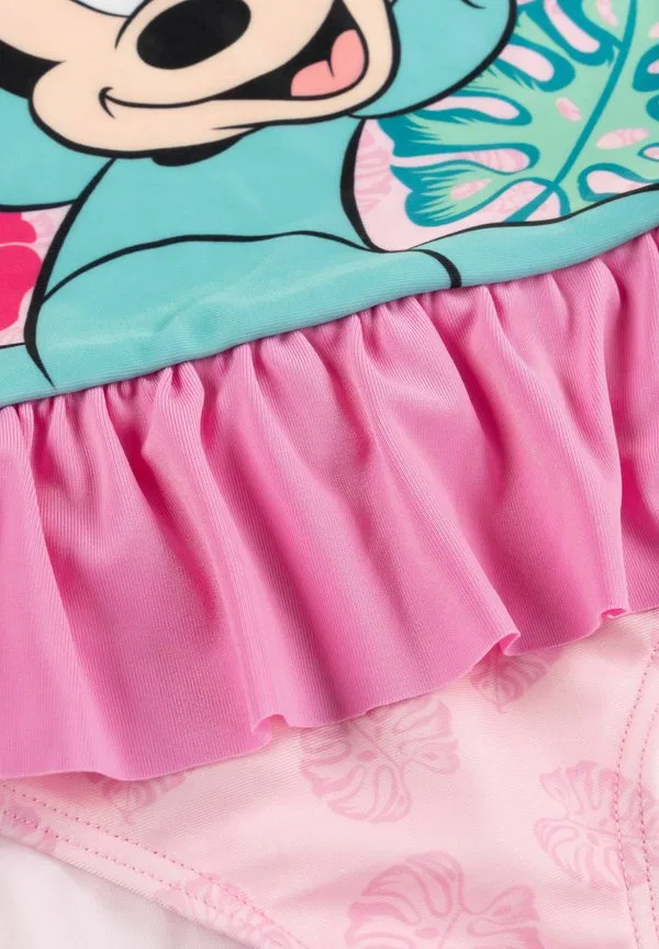 Купальник минни маус дисней badeanzug mit rüschen schwimmanzug einteiler Disney, Rosa — фото 4