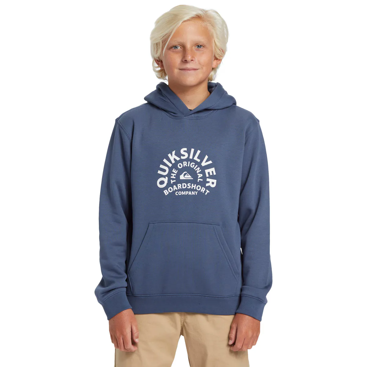 

Детская толстовка с рисунком Quiksilver, синий