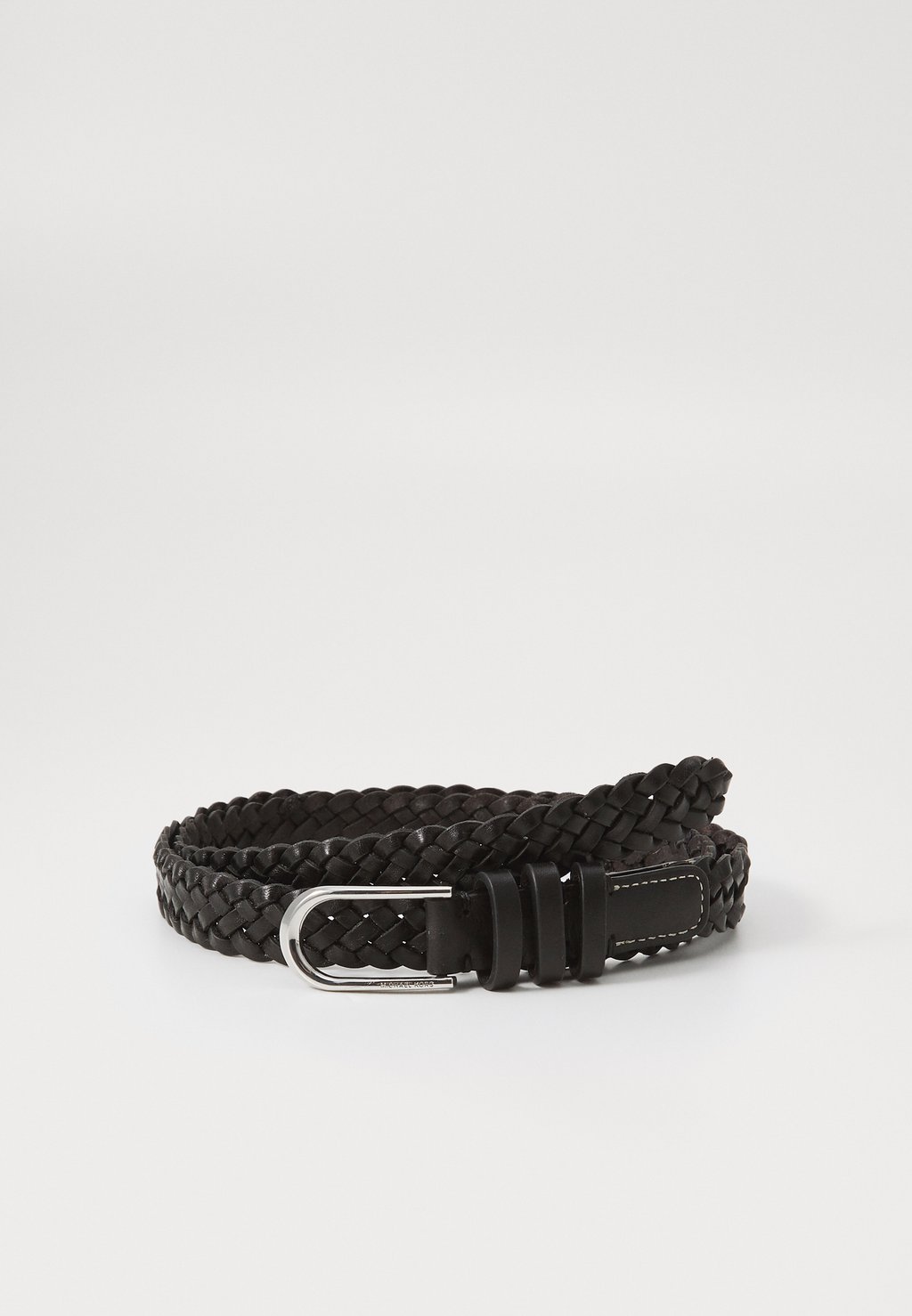 

Плетеный пояс BRAIDED BELT MICHAEL Michael Kors, черный