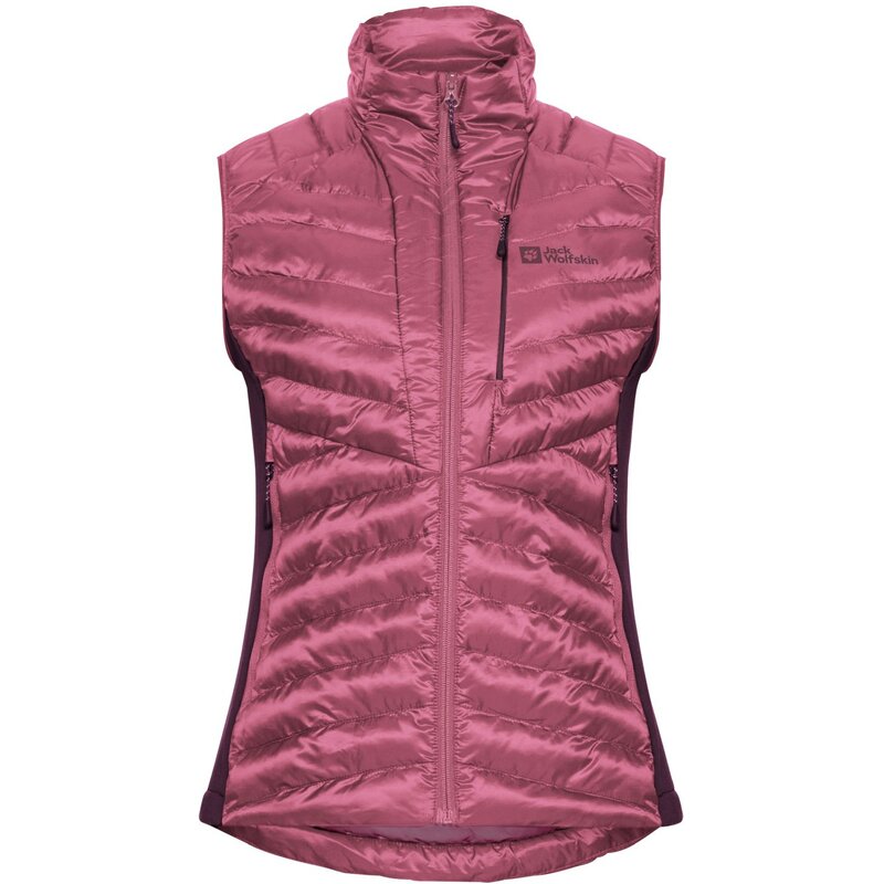 

Vest routeburn pro ins vest w Jack Wolfskin, цвет raisin