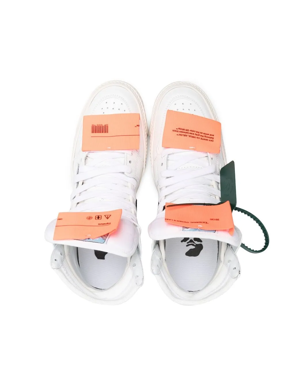 Высокие кеды 3.0 Off Court OFF-WHITE, белый — фото 4