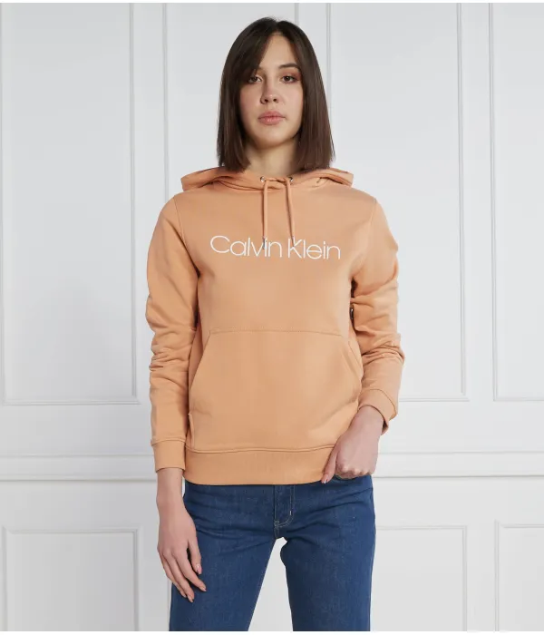 Толстовка с логотипом Core Regular fit Calvin Klein, розовый — фото 3