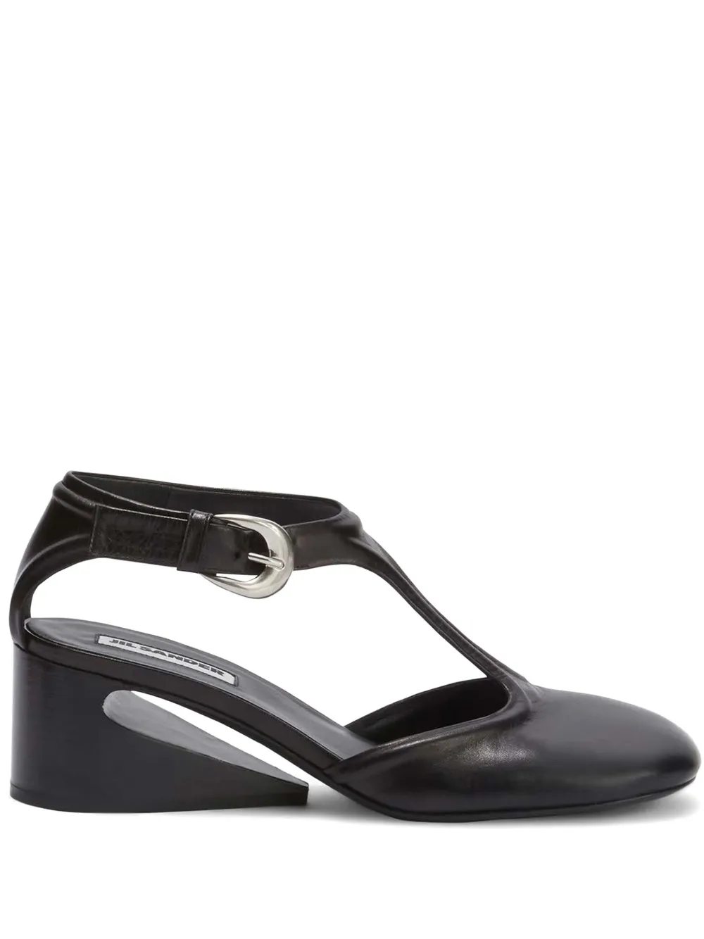 Туфли Мэри Джейн JIL SANDER, черный