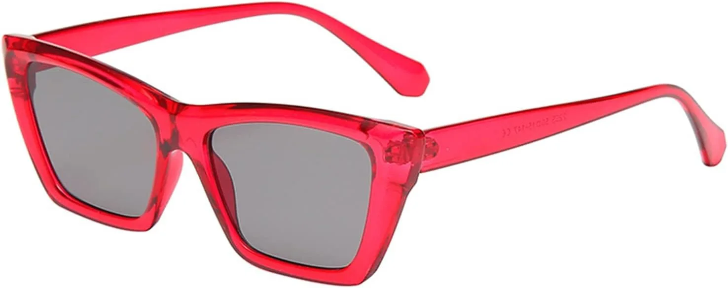 

Модные солнцезащитные очки «кошачий глаз» в маленькой оправе для мужчин и женщин, для вождения, уличной съемки и защиты от солнца (Цвет: G, Размер: Средний) GAOXIN, G