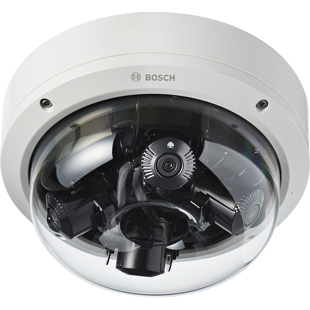 

Bosch NDM-7703-A FLEXIDOME multi 7000i 20-мегапиксельная уличная сетевая купольная камера с 4 датчиками и объективами 3,7-7,7 мм