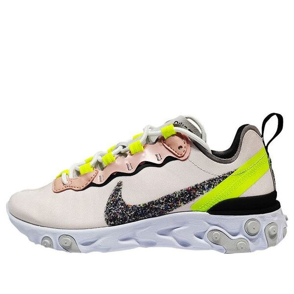 Кроссовки react element 55 премиум Nike, розовый