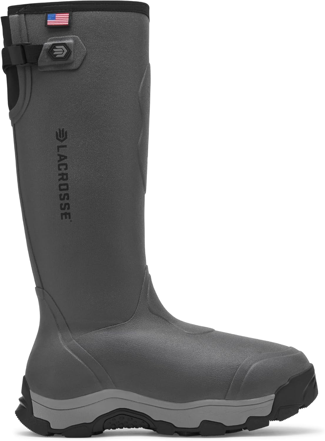 

Мужские ботинки LaCrosse Alpha Evolution 17 1600G с утеплителем и водонепроницаемой защитой, с неопреновой подкладкой, прочная обувь для активного отдыха, серый