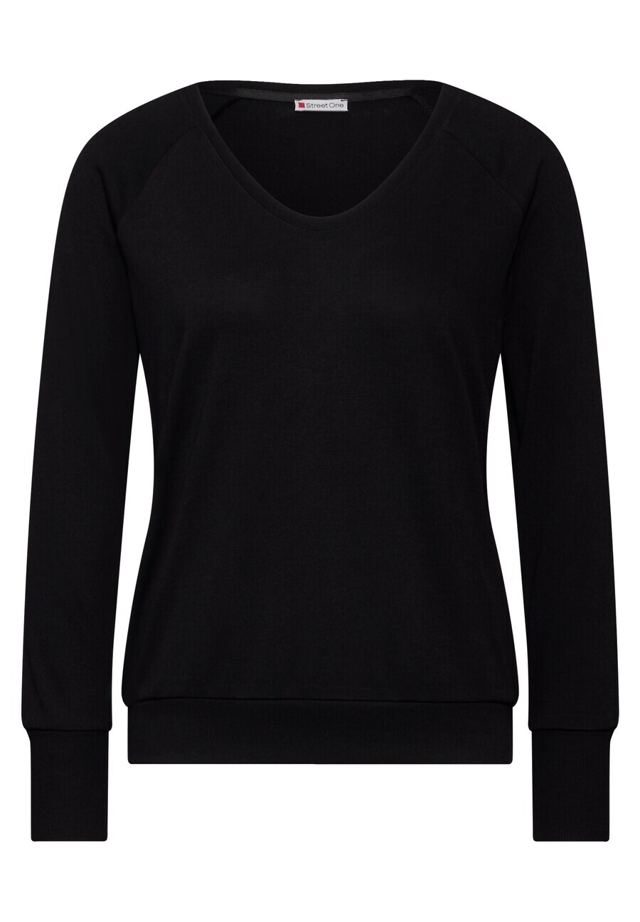 

Лонгслив STREET ONE Shirt, черный