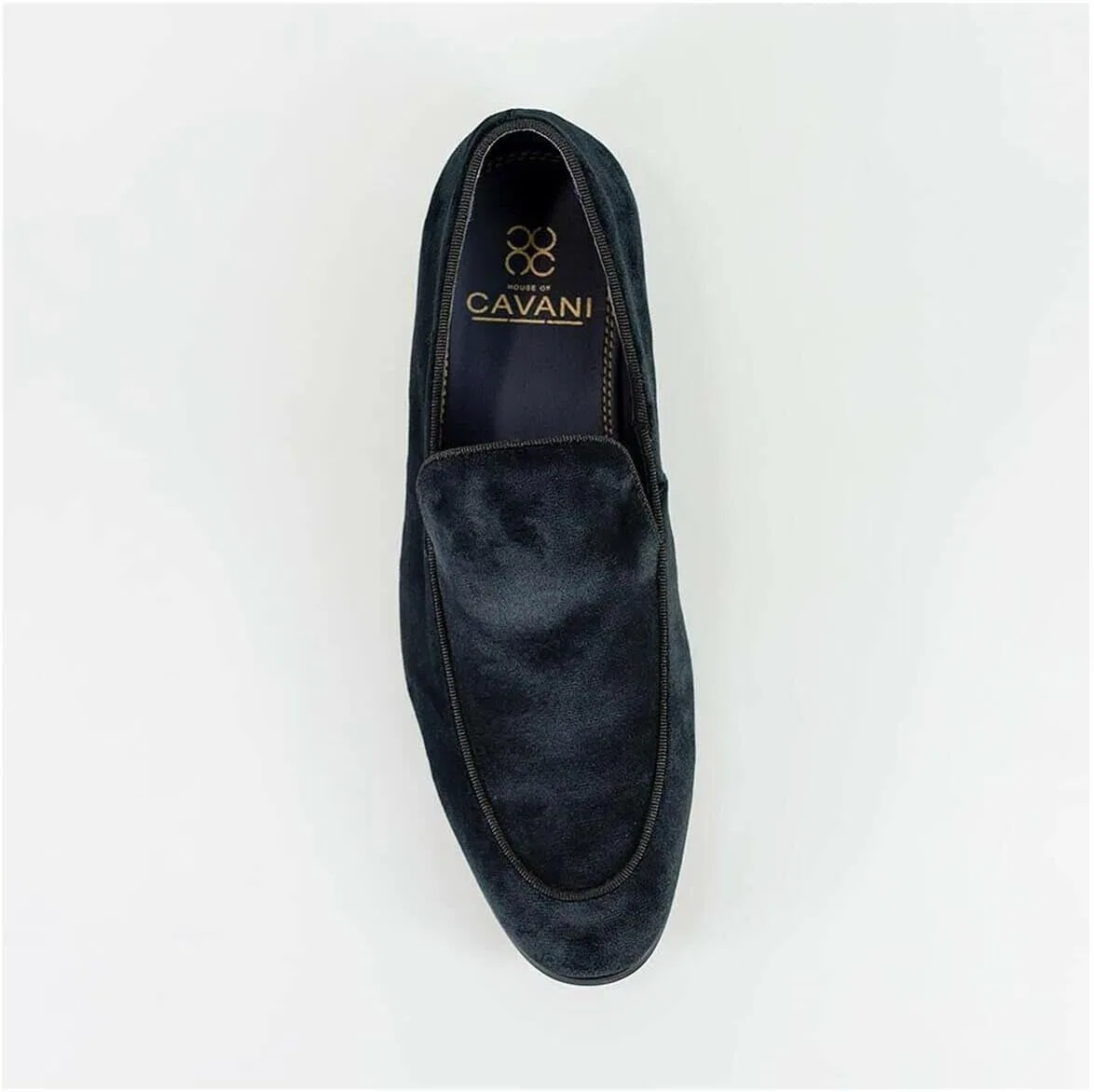 Лоферы Italian Couture Milan Velvet Black SIRRI — фото 2