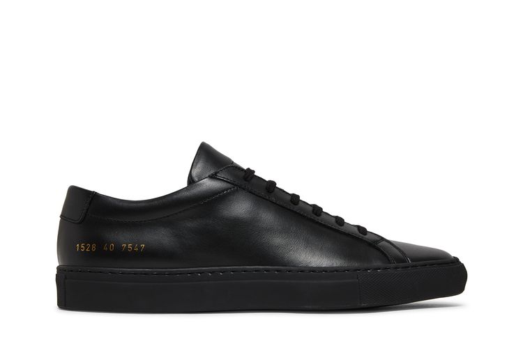 

Кроссовки Common Projects Achilles Low Black, черный