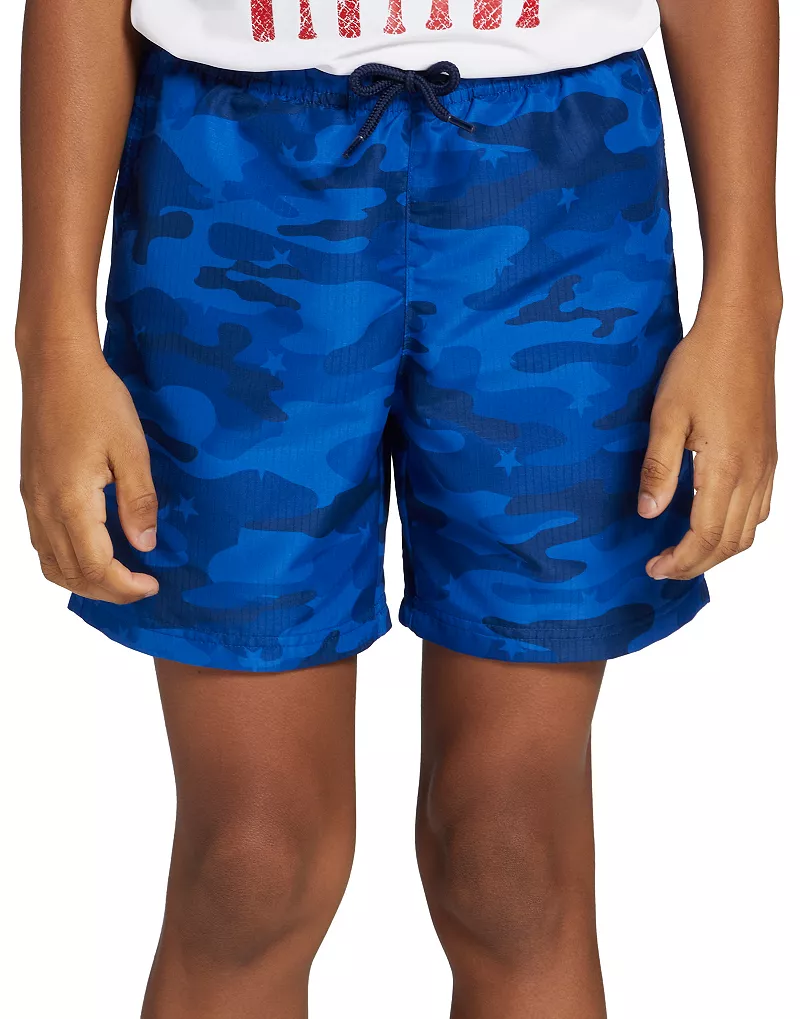 

Короткие шорты DSG для мальчиков, цвет Team Royal Blue Star Camo