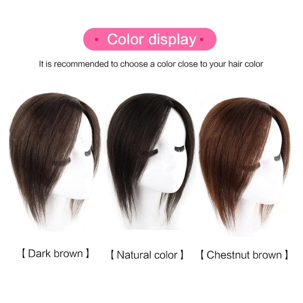 Накладка для волос RemeeHi Crown Hair Topper из натуральных волос Remeehi, Natural Colour — фото 2