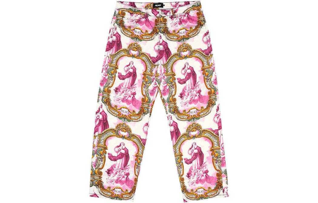 

Джинсы Holy Grail Baggies от PALACE, фуксия