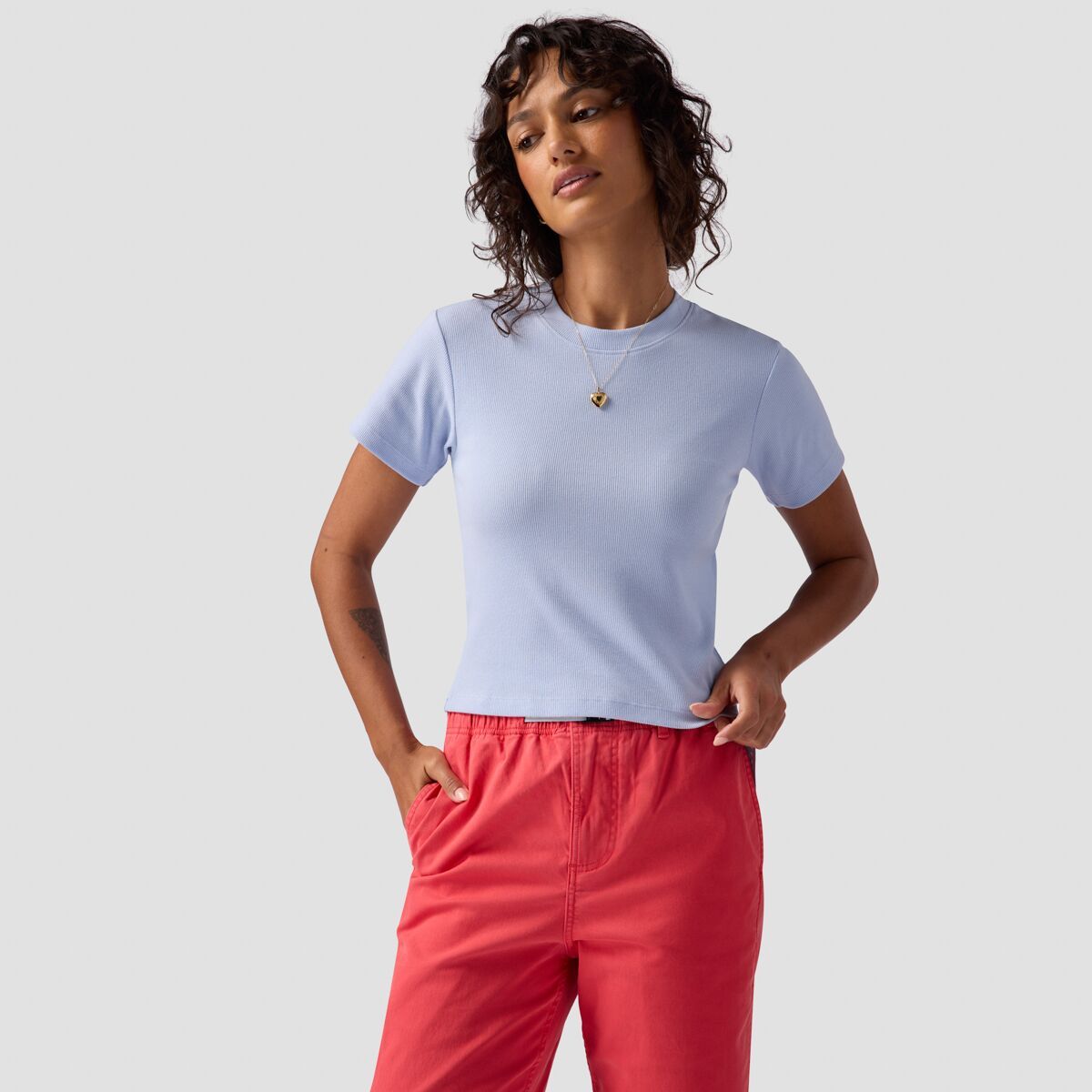 

Футболка Tiny Stoic, цвет soft chambray
