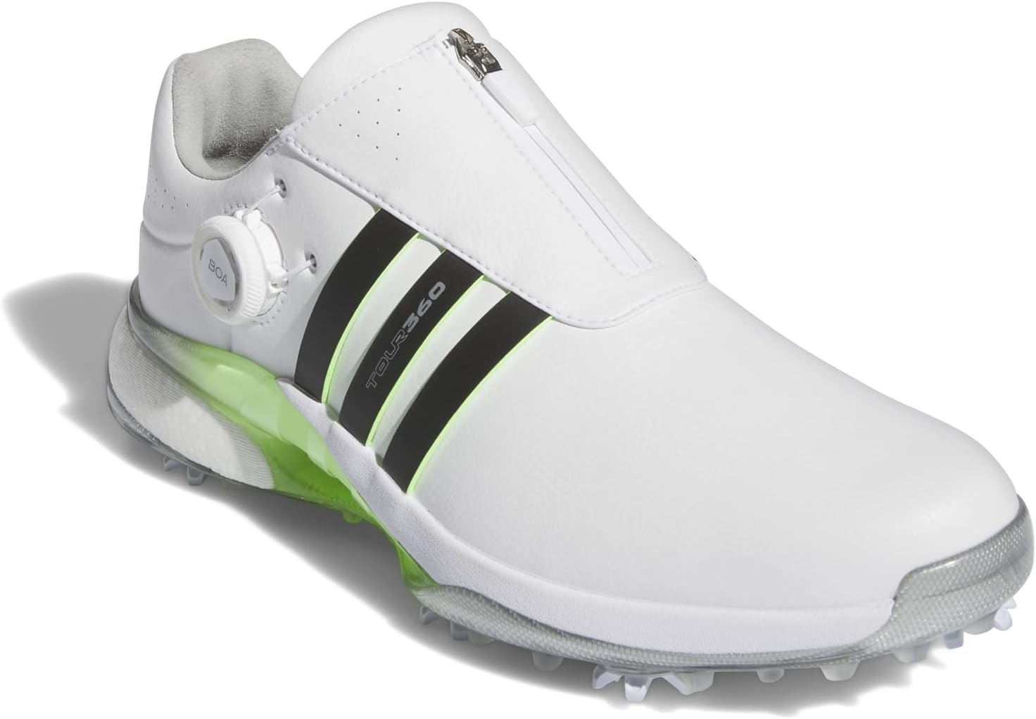 

Кроссовки adidas Golf Tour360 24 Boa, цвет Footwear White/Coreblack/Grenspark