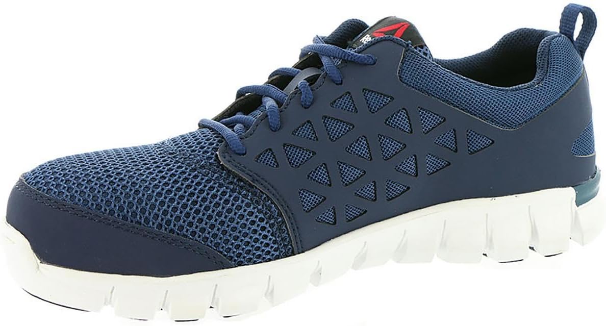Мужские кроссовки Reebok Work Sublite Cushion с электрозащитным носком из сплава - черные — фото 4