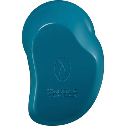Tangle Teezer Оригинальная расческа на растительной основе для распутывания влажных и сухих волос. 85% растительных компонентов. Двухъярусные зубцы. Для тонких, вьющихся, густых волос и всех типов. Сделано в Англии. Синий цвет. — фото 2