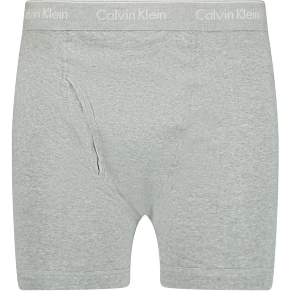 Трусы мужские 3 шт Gray Calvin Klein, серый — фото 3