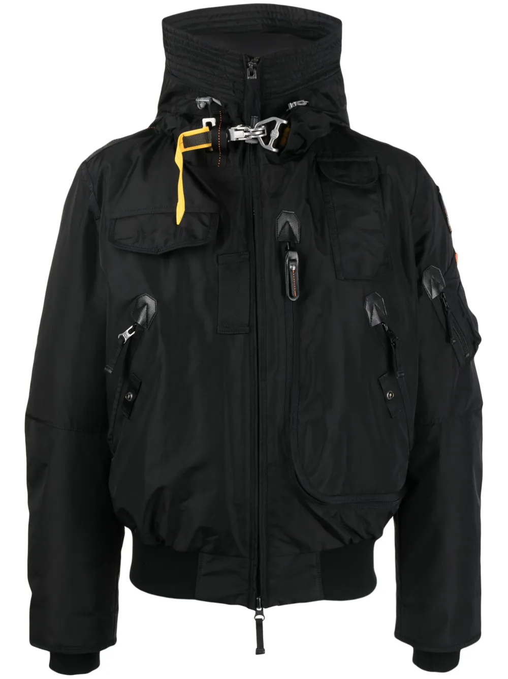 

Куртка с капюшоном и нашивкой-логотипом Parajumpers, черный