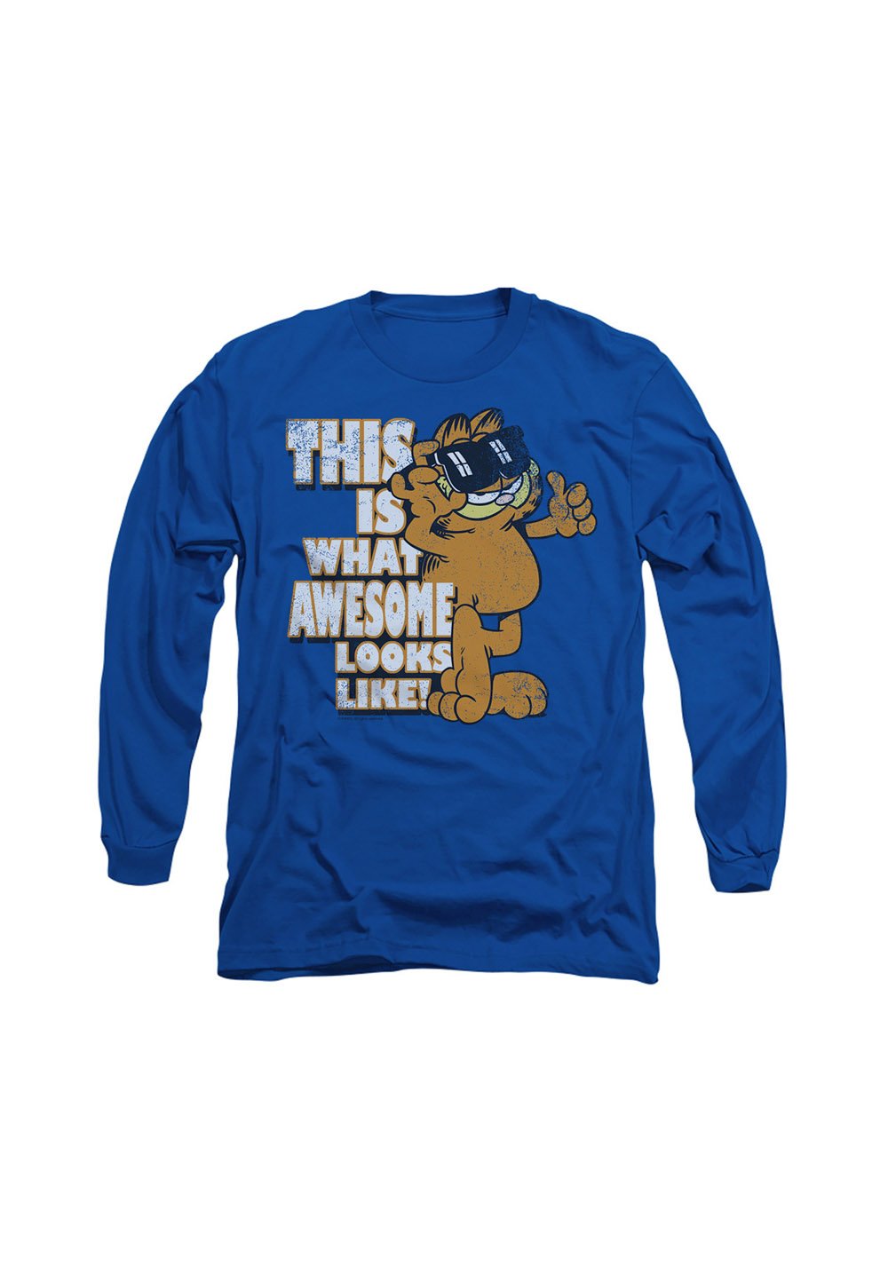 

Топ с длинными рукавами GARFIELD AWESOME Cotton Soul, синий