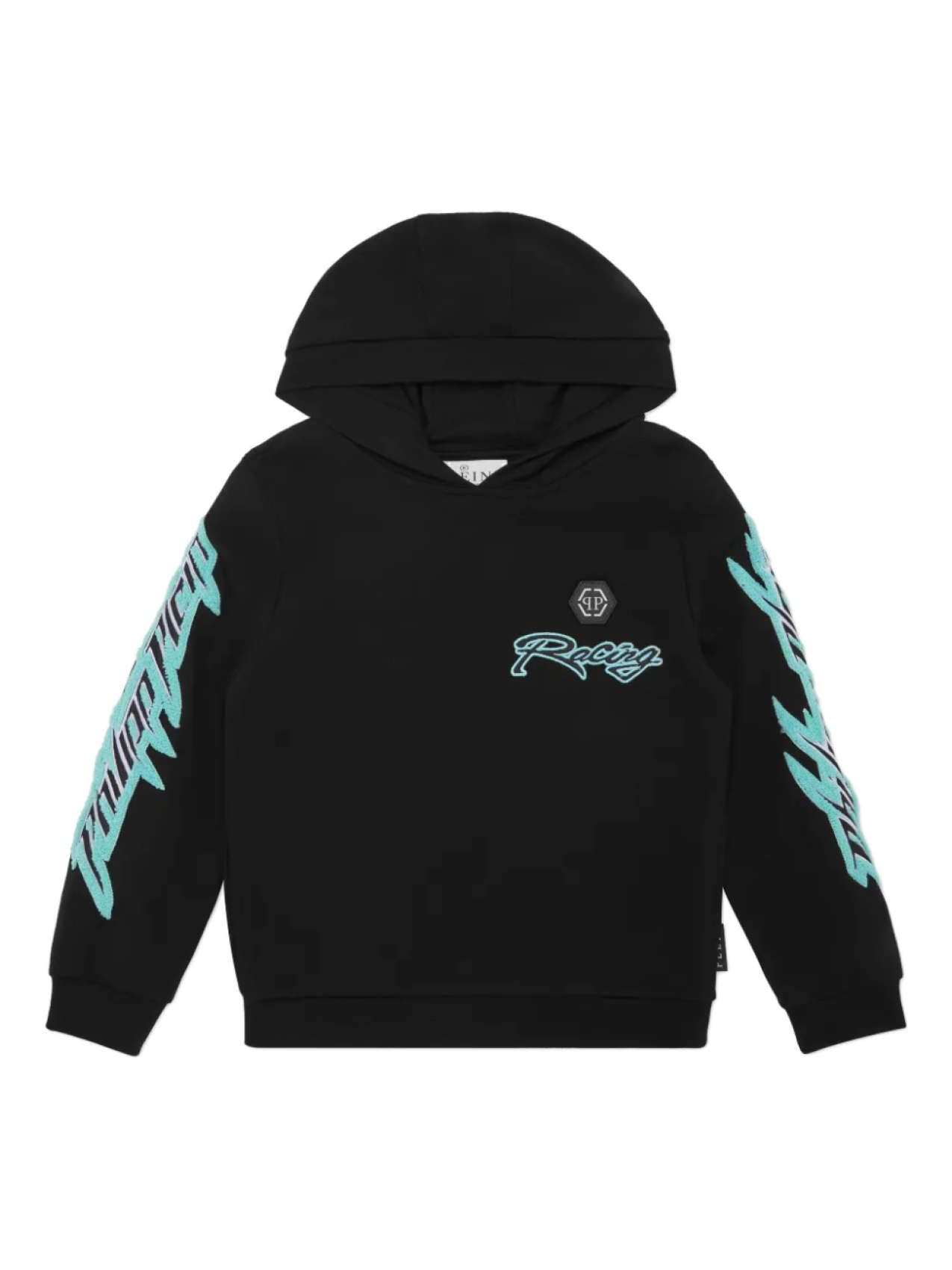 

Толстовка с капюшоном Philipp Plein Racing Club, черный