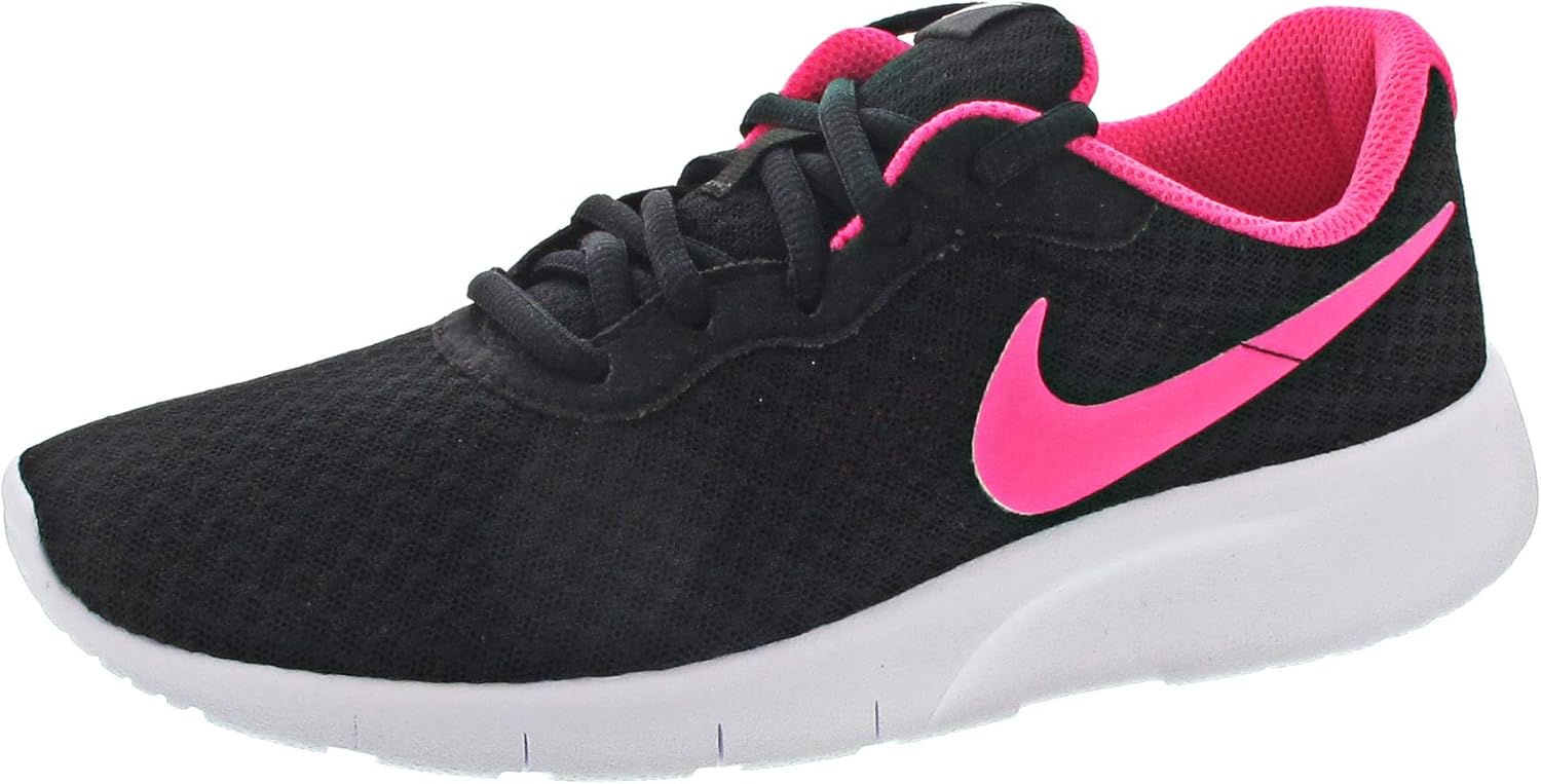 

Кроссовки NIKE Tanjun для старших детей, белый/черный/розовый