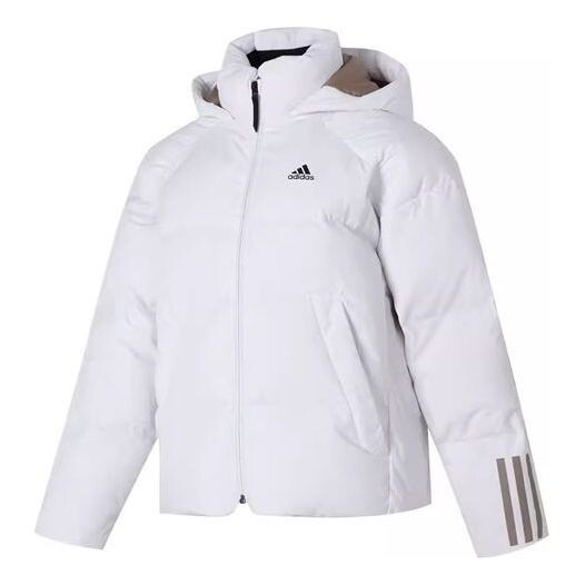 

Куртка с капюшоном и пуховики Adidas, белый