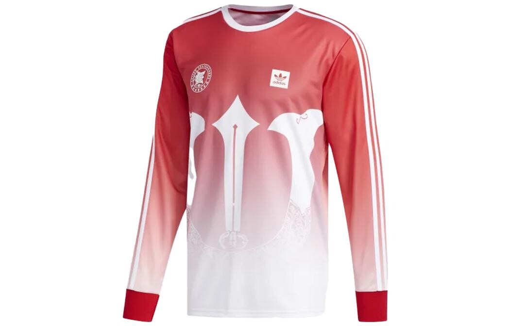 

Футболка мужская совместная модель X Evisen, красная Adidas, красный