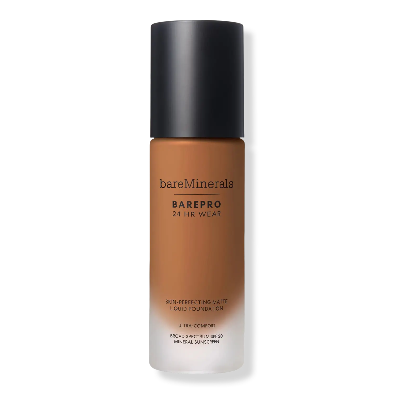 

Основа BAREPRO 24HR Wear Skin-Perfecting Matte Liquid Foundation Mineral SPF 20 bareMinerals, Deep 51 Neutral (for deep neutral skin with a peach hue)