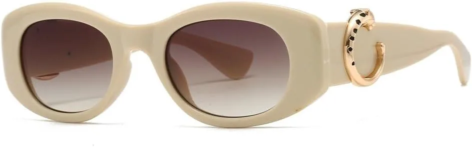 

Модные квадратные солнцезащитные очки для мужчин, винтажные, в черной оправе, женские классические ретро-очки, защита от ультрафиолета UV400 WNCKSQ, Beige