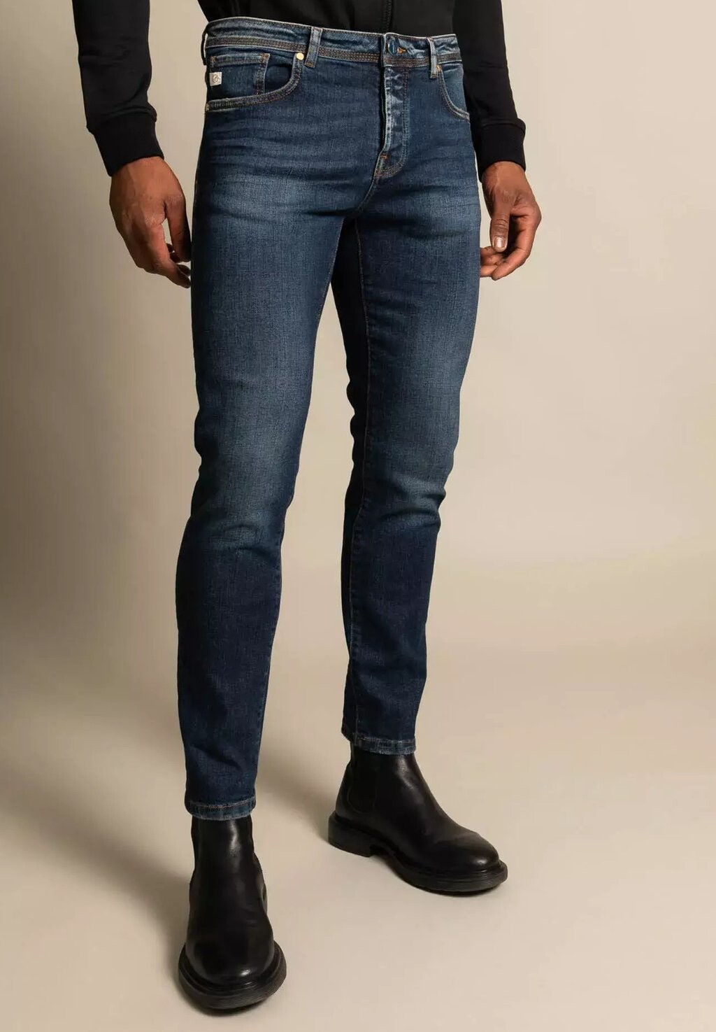 

Джинсы узкого кроя Goldgarn, цвет dark blue