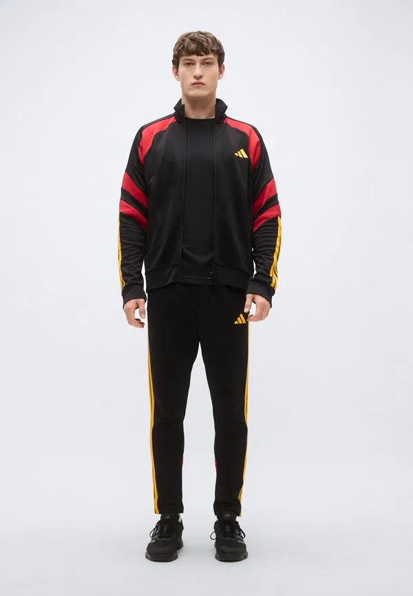 Спортивные штаны house of tiro nations pack, черные/красные/золотистые цвета team power Adidas Sportswear, Black/Team Power Red/Collegiate Gold-Coloured — фото 2