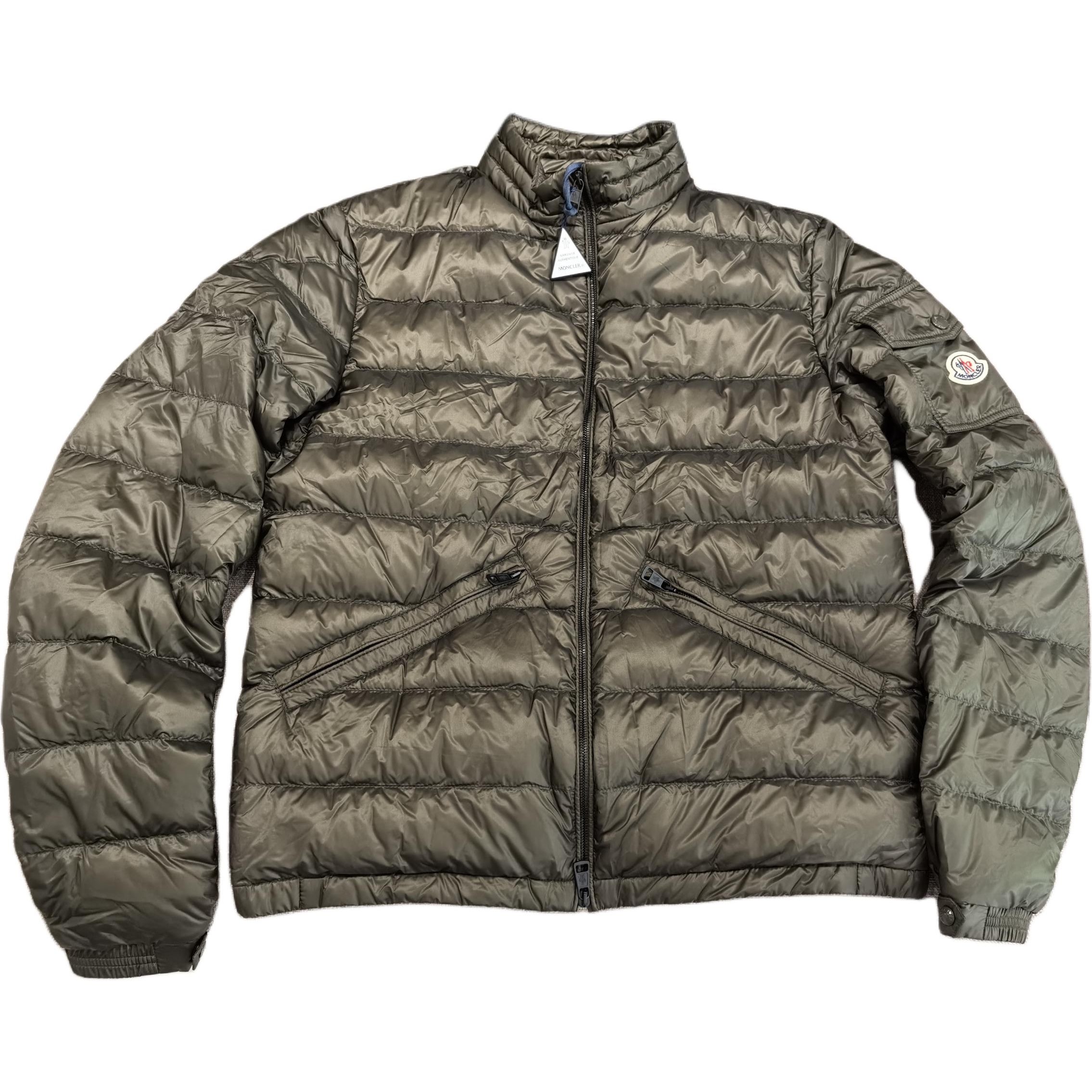 

Moncler Зелёная унисекс пуховик, Green