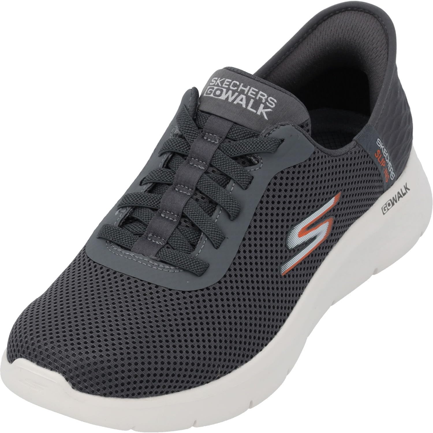 

Мужские слипоны Skechers Go Walk Flex Hands Up без использования рук, серый