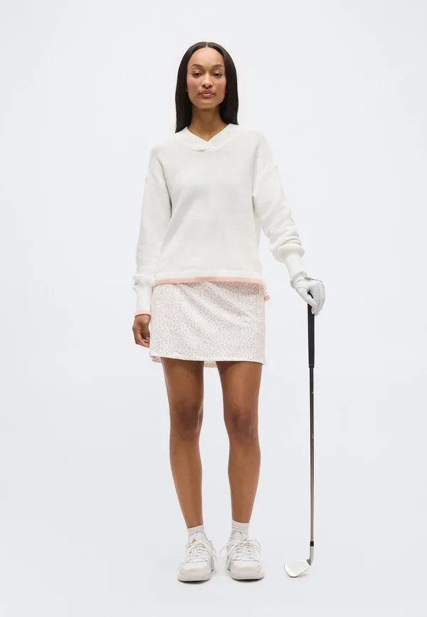 Спортивная юбка-шорты с принтом ultimate365 Adidas Golf, White — фото 2