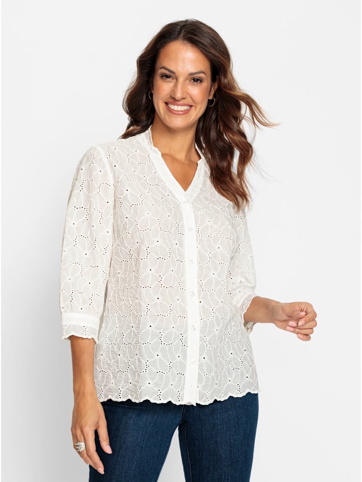 

Кружевная блузка цвета экрю WITT WEIDEN