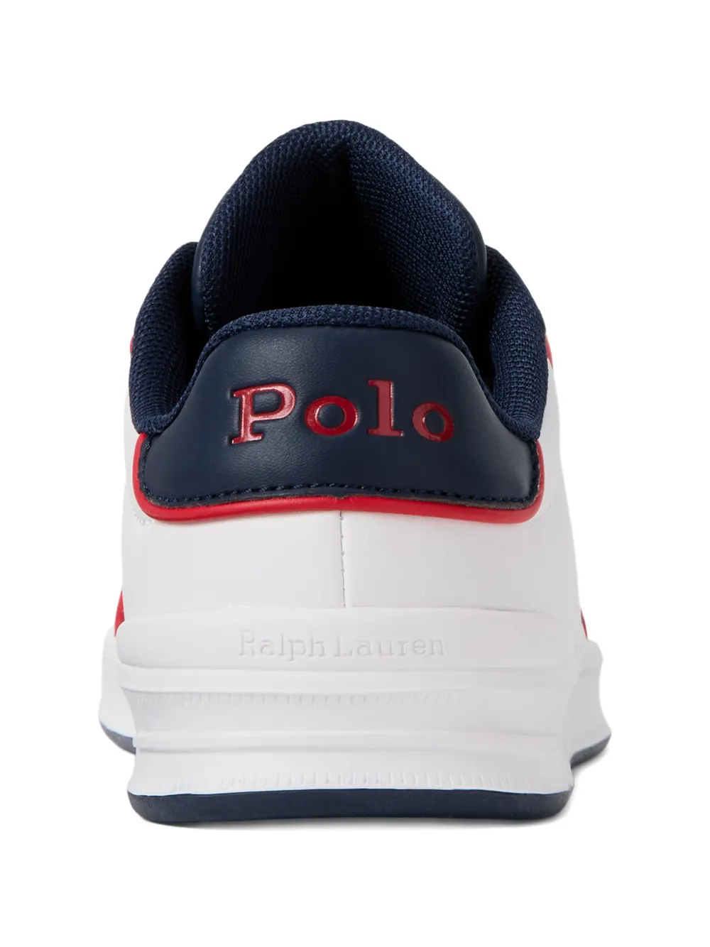 Кроссовки Heritage Court III Polo Ralph Lauren Kids, белый — фото 4