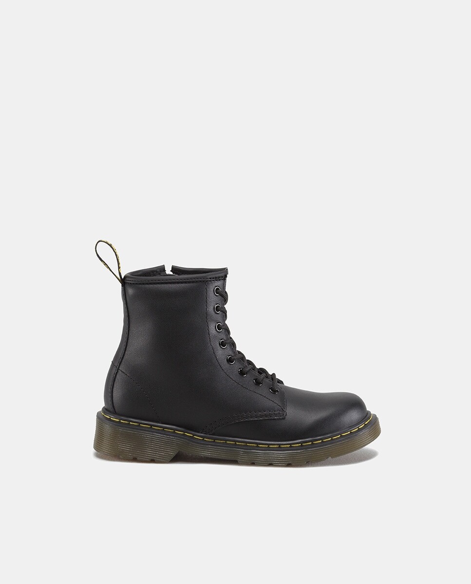 

Черные ботинки для девочек Dr Martens на шнуровке и молнии Dr. Martens, черный