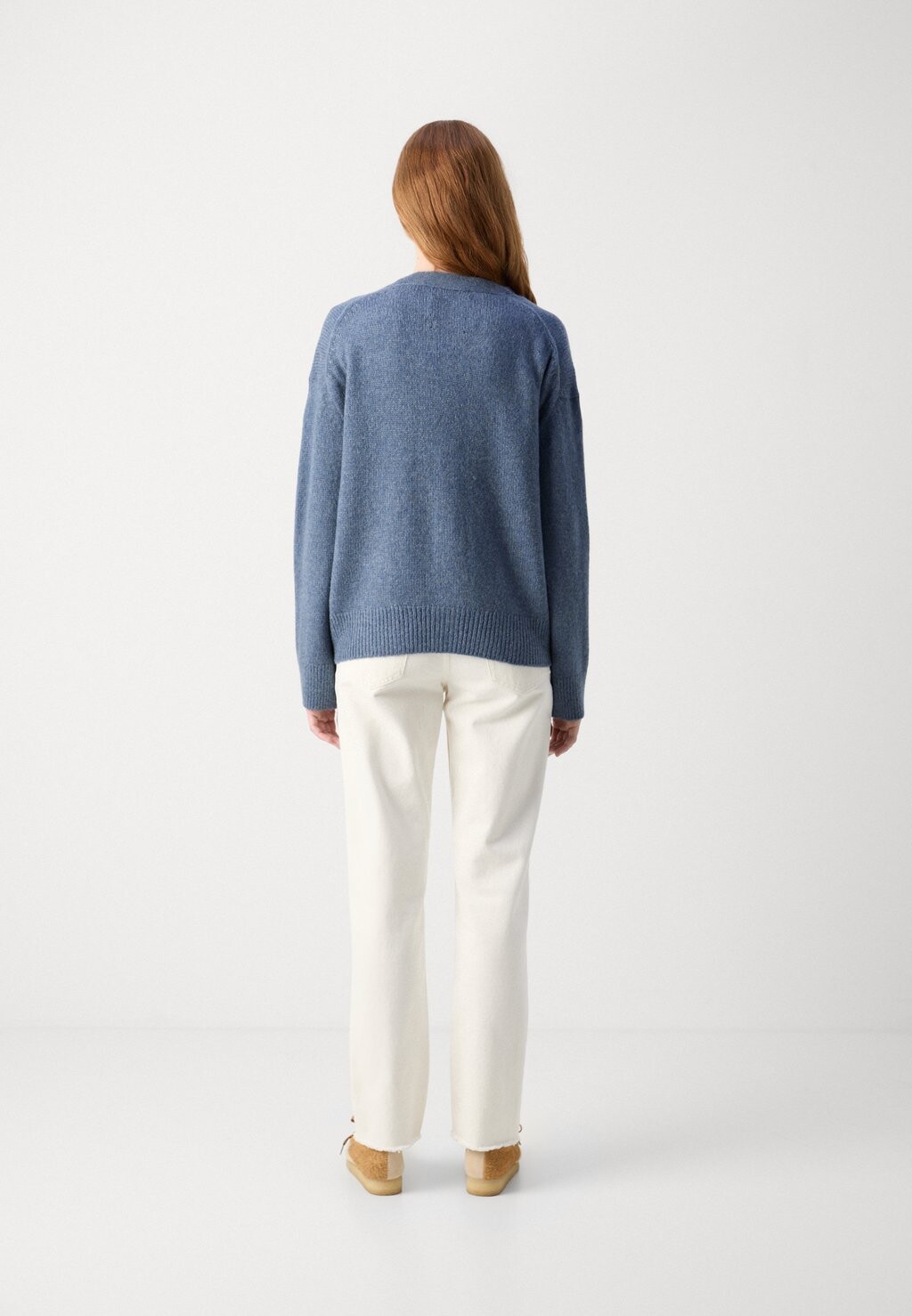 

Кардиган CARDIGAN LONGSLEEVE V NECK Marc O'Polo, синий