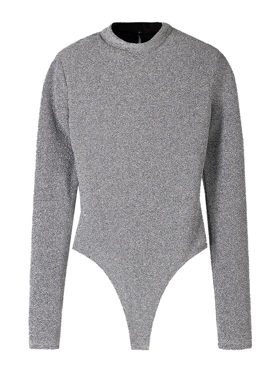 

Рубашка-боди Bershka, серебряный