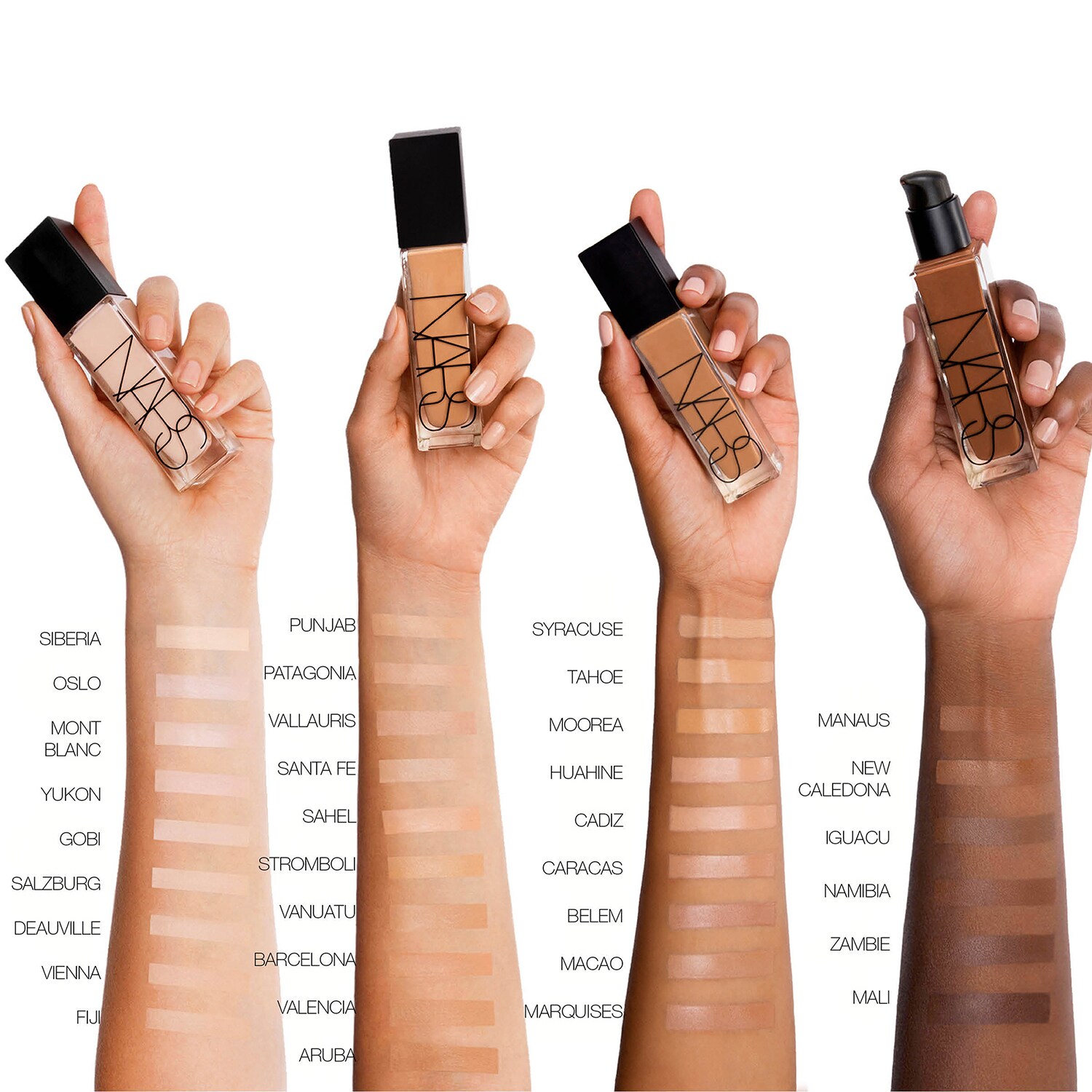 Тональная основа Natural Radiant Longwear Foundation Nars, Sahel (30 ml) — фото 2