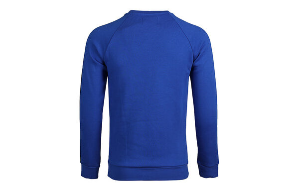 Толстовка Air Jordan Fleece Printing Round Neck Blue, синий — фото 2