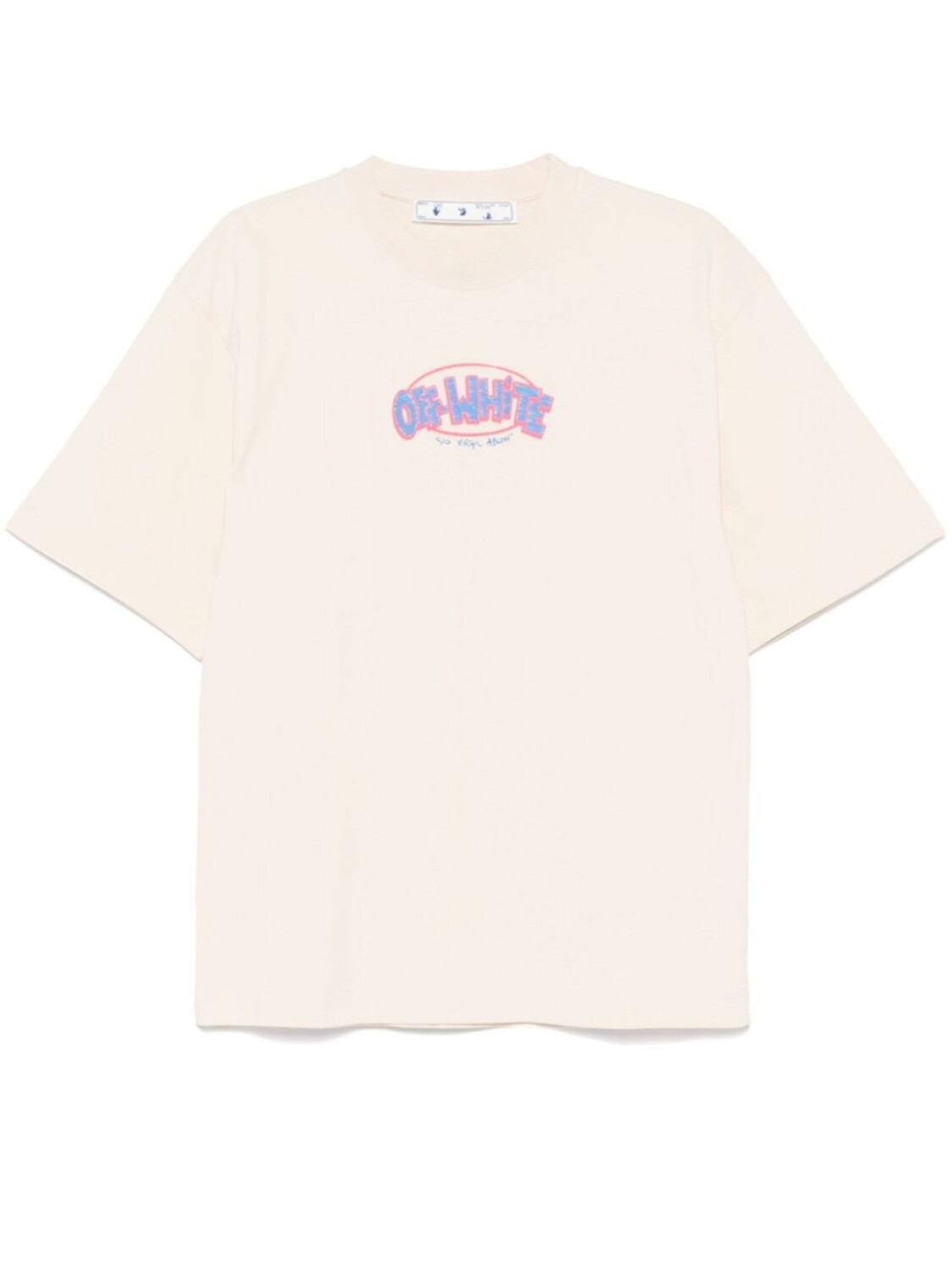 

Футболка с принтом стрелок Off-White, нейтральный цвет