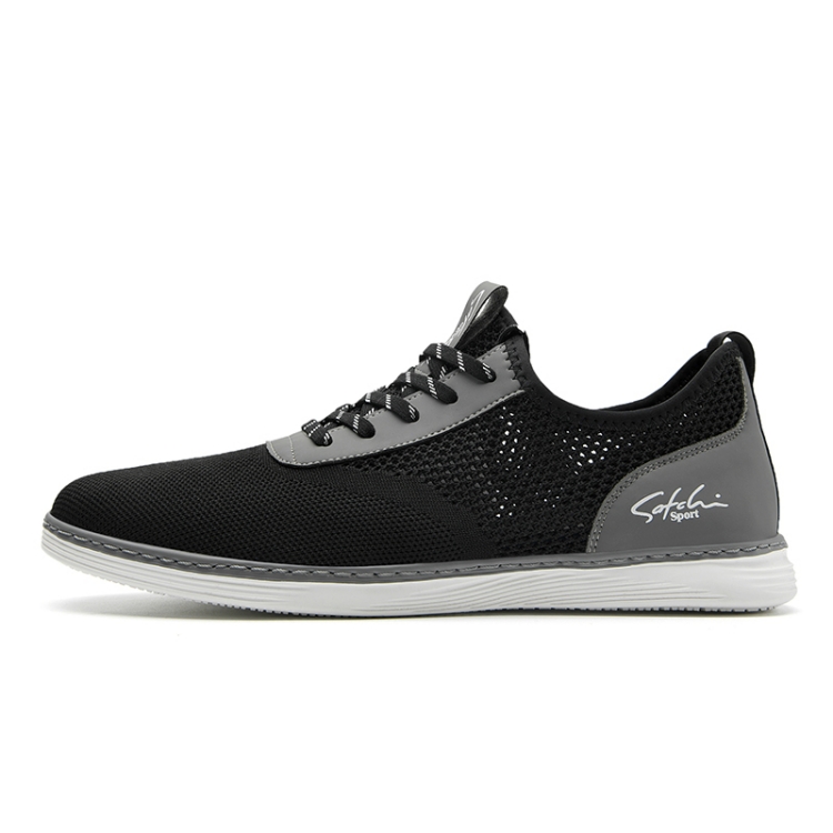 

Кроссовки мужские Lifestyle Shoes Men Low-Top Black Satchi Sport